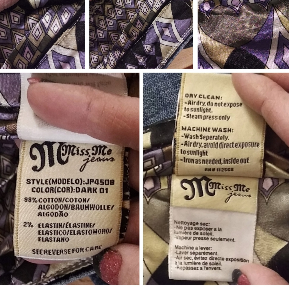 Dark wash jeans